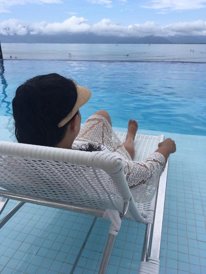 Apartamento Pe Na Areia Frente Para O Mar E Piscina Na Prainha Caraguatatuba Buitenkant foto