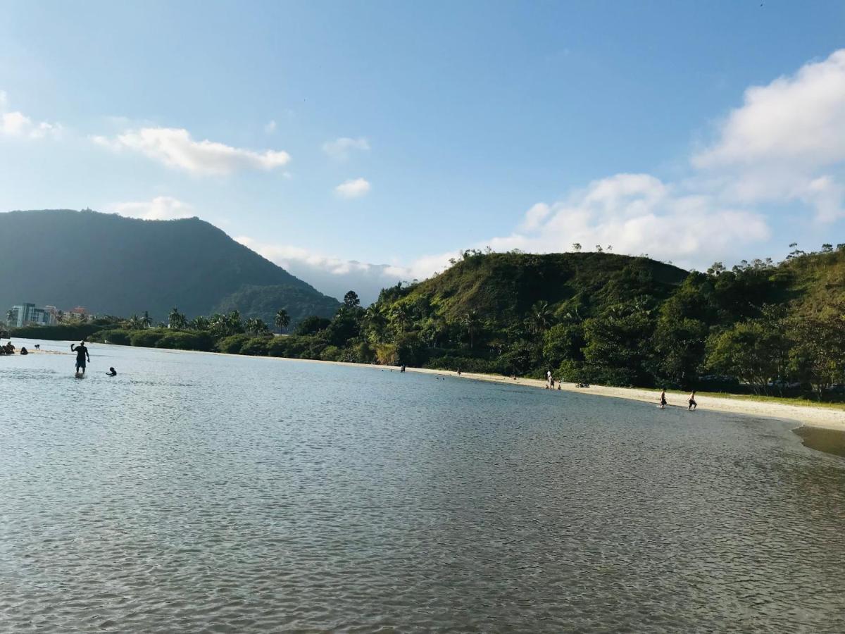 Apartamento Pe Na Areia Frente Para O Mar E Piscina Na Prainha Caraguatatuba Buitenkant foto
