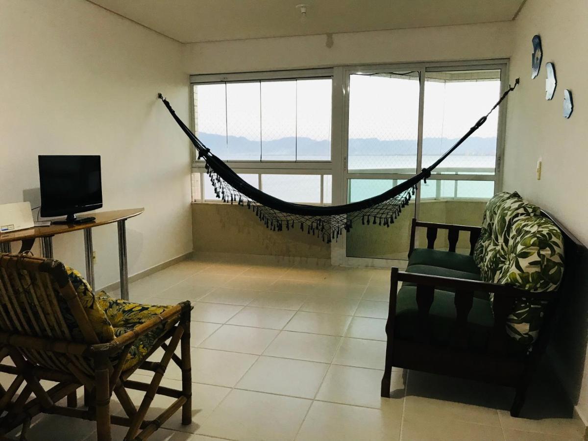 Apartamento Pe Na Areia Frente Para O Mar E Piscina Na Prainha Caraguatatuba Buitenkant foto