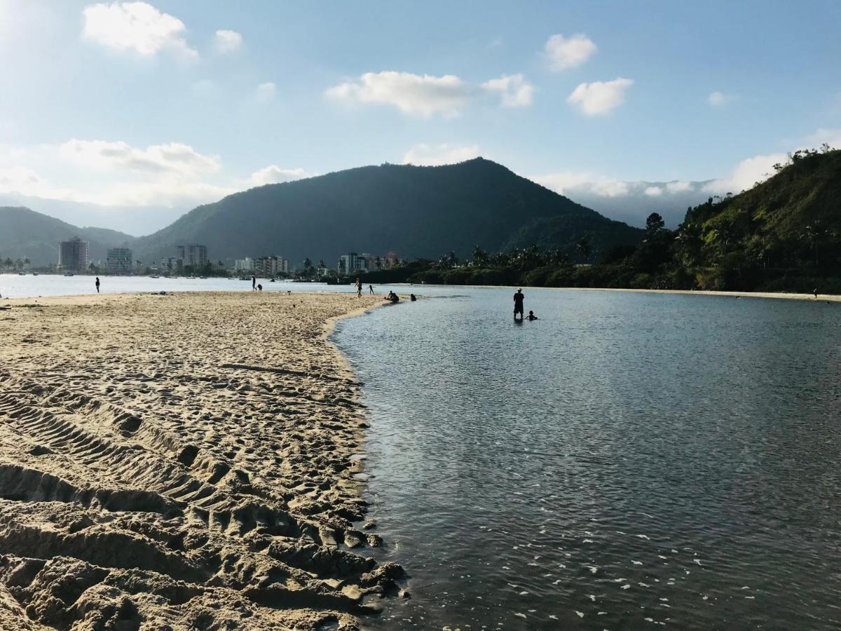 Apartamento Pe Na Areia Frente Para O Mar E Piscina Na Prainha Caraguatatuba Buitenkant foto