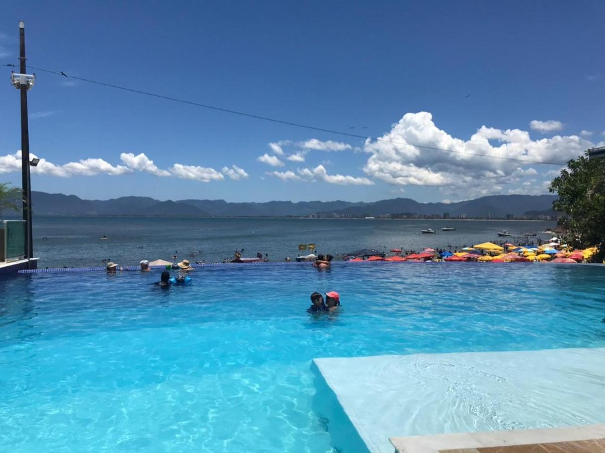 Apartamento Pe Na Areia Frente Para O Mar E Piscina Na Prainha Caraguatatuba Buitenkant foto